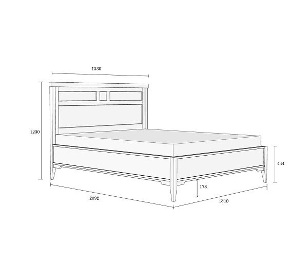 Кровать 120 Бон Вояж